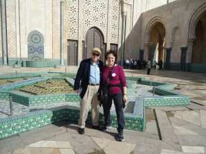 At Hassan II Mosque, Casablanca