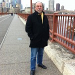 Terrance on the Stone Arch Bridge in Mpls