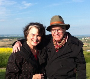 Together on a Sancerre hilltop.