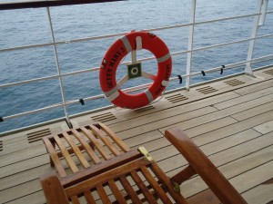 All aboard; but you need more than a life preserver in case of an accident!